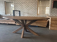 Ovale eetkamertafel - afbeelding 5 van  11