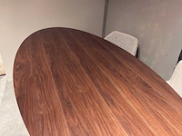 Ovale eetkamertafel - afbeelding 2 van  12