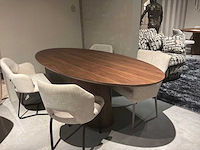 Ovale eetkamertafel - afbeelding 5 van  12