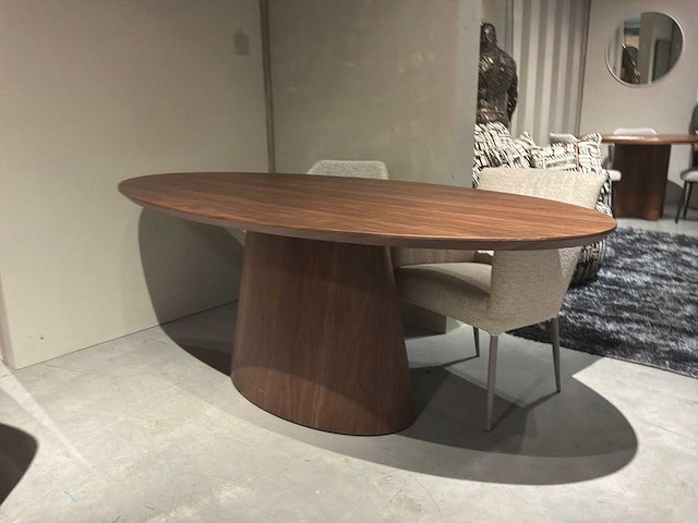 Ovale eetkamertafel - afbeelding 10 van  12