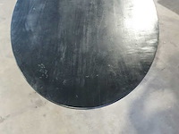 Ovale eettafel, hsm , zwart, 2025 - afbeelding 3 van  6