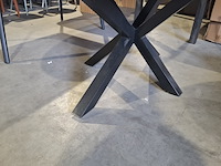 Ovale eettafel, hsm , zwart, 2025 - afbeelding 5 van  6