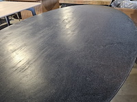 Ovale eettafel, hsm , zwart, 2025 - afbeelding 6 van  6
