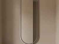 Ovale led badkamerspiegel 140×45 cm – anti-condens & 3 lichtkleuren vidi, hakon - afbeelding 3 van  4