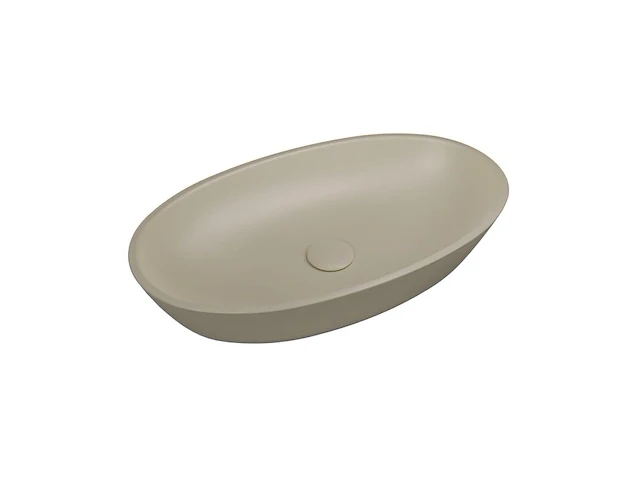 Ovale opzetwaskom wiesbaden, kim, beige - afbeelding 1 van  10