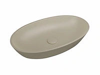 Ovale opzetwaskom wiesbaden, kim, beige