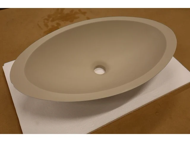 Ovale opzetwaskom wiesbaden, kim, beige - afbeelding 9 van  10