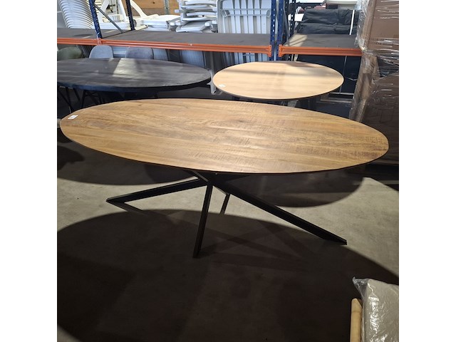 Ovale tafel, starfurn, 2025 - afbeelding 2 van  5
