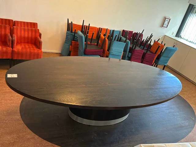 Ovale vergadertafel - afbeelding 5 van  5