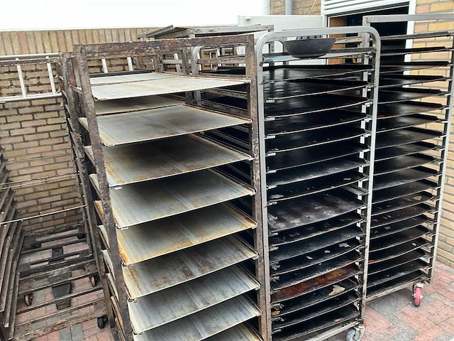 Oven inrijwagen / etagewagen (11x) - afbeelding 3 van  3