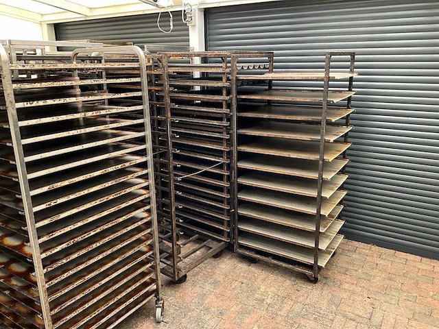 Oven inrijwagen / etagewagen (16x) - afbeelding 2 van  3