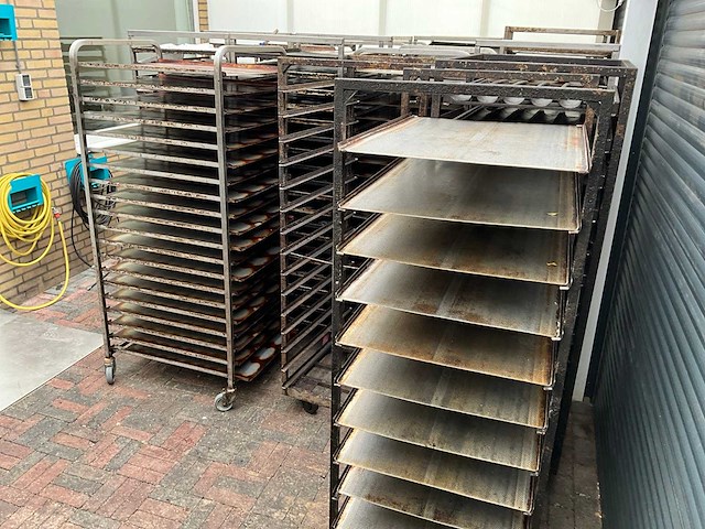 Oven inrijwagen / etagewagen (16x) - afbeelding 3 van  3