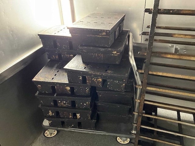 Oven inrijwagen / etagewagen (4x) - afbeelding 2 van  2