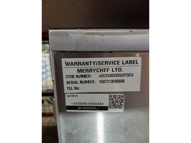 Oven, merrychef, eikon e3 - afbeelding 10 van  11