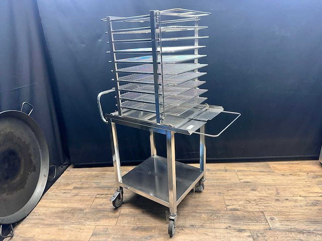 Oven platenkar 9-plaats - afbeelding 1 van  6