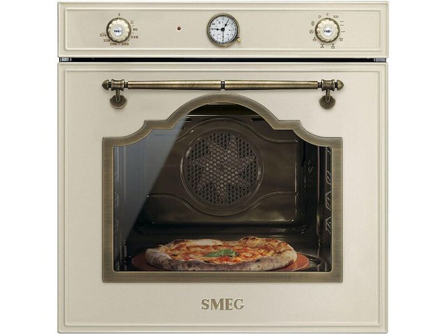 Oven smeg, sfp750popz, geelkoper/crème - afbeelding 1 van  5