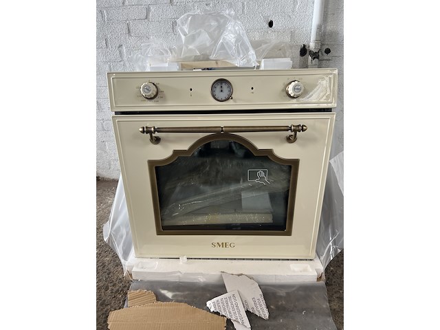 Oven smeg, sfp750popz, geelkoper/crème - afbeelding 3 van  5