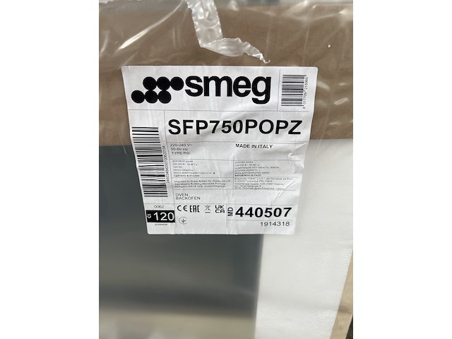Oven smeg, sfp750popz, geelkoper/crème - afbeelding 4 van  5