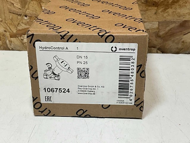 Oventrop 1067524 hydrocontrol a afsluiter - afbeelding 2 van  3