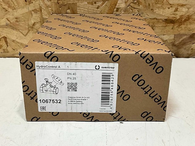 Oventrop 1067532 hydrocontrol afsluiter a, hydroport - afbeelding 2 van  3