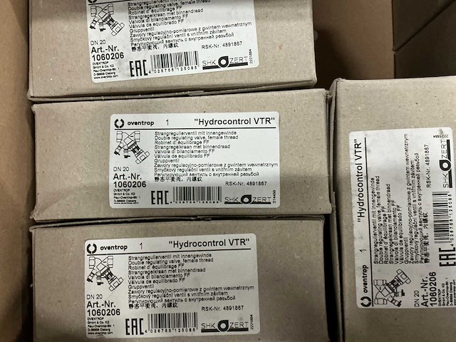 Oventrop hydrocontrol vtr inregelafsluiter (22x) - afbeelding 4 van  4