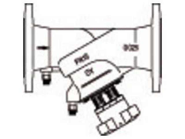 Oventrop inregelafsluiter statisch hydrocontrol f dn150 - afbeelding 2 van  4