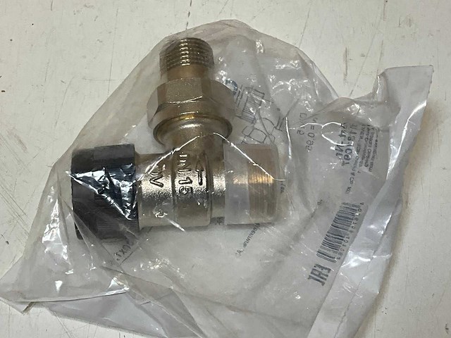 Oventrop radiatorafsluiter thermostatisch a haaks 3/4"x1/2 (21x) - afbeelding 3 van  4