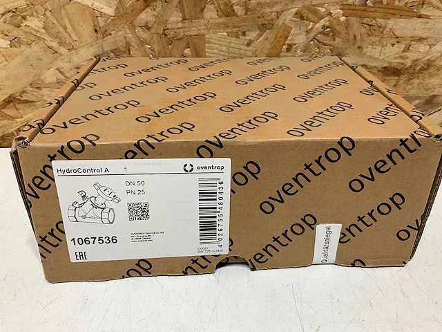 Oventrop strangabsp.vent. hydrocontrol a pn25 dn50 rp2 ig - afbeelding 2 van  3