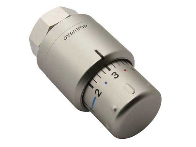 Oventrop thermostaatkop inox (9x) - afbeelding 1 van  2