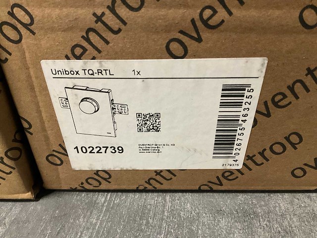 Oventrop unibox tq-rtl ruimte- en retourtemperatuurregeling (2x) - afbeelding 3 van  4