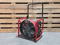 Overdrukventilator, met honda gx160 5.5 pk motor - afbeelding 1 van  7