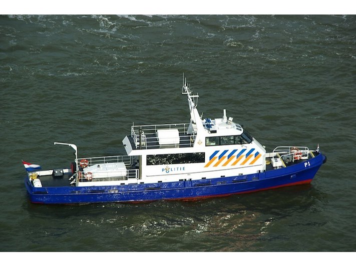 Overheidsveiling politie patrouilleschip p-1