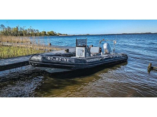 Overheidsveiling rib boot narwhall inclusief trailer