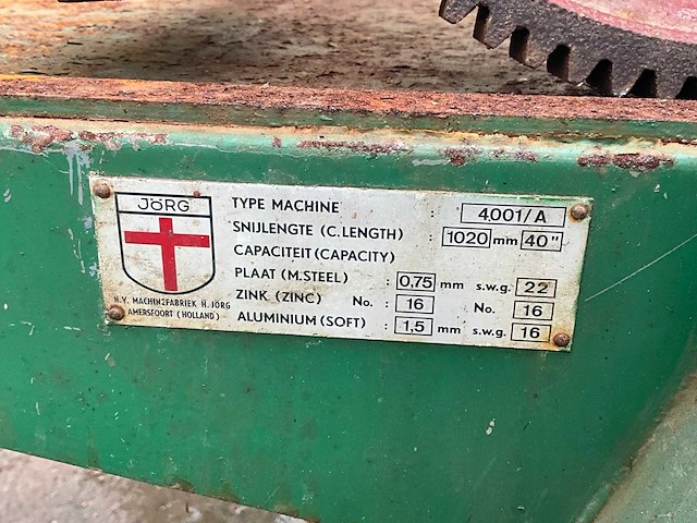 Overige plaatbewerkingsmachines (2x) - afbeelding 6 van  9