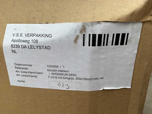 Overige verpakkingsmaterialen/schuimrubber - afbeelding 3 van  4
