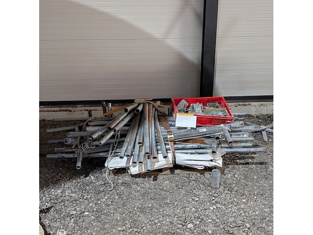 Overkapping container 6x6 meter - afbeelding 2 van  6