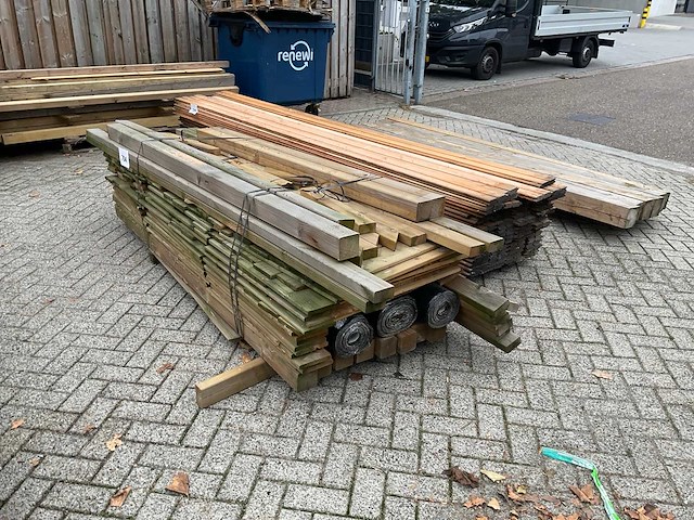 Overkapping grenen geïmpregneerd 48x30x24,5 cm - afbeelding 1 van  10