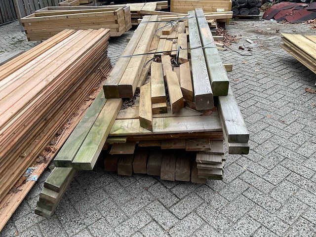 Overkapping grenen geïmpregneerd 48x30x24,5 cm - afbeelding 6 van  10