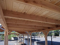 Overkapping met achterwand 400x900 cm - afbeelding 3 van  5