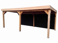Overkapping met achterwand 400x900 cm - afbeelding 2 van  9