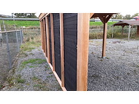 Overkapping met achterwand 500x300 cm - afbeelding 3 van  12