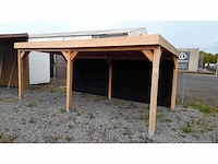 Overkapping met achterwand 600x400 cm - afbeelding 7 van  9