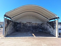 Overkapping zoutloods/zandopslag