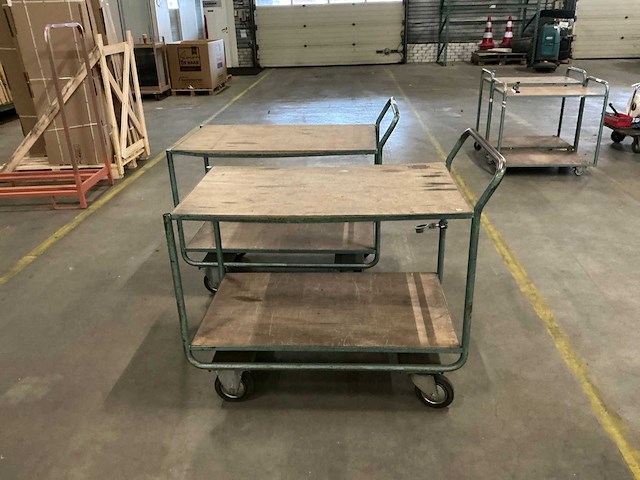 Overtoom etagewagen (2x) - afbeelding 1 van  4