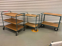 Overtoom etagewagen (3x) - afbeelding 1 van  8