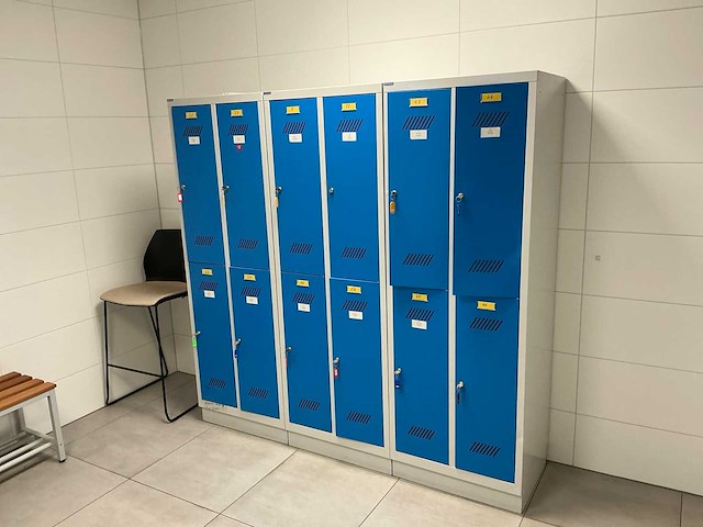 Overtoom lockerkast (3x) - afbeelding 2 van  6