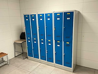 Overtoom lockerkast (3x) - afbeelding 2 van  6