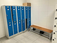 Overtoom lockerkast (3x) - afbeelding 1 van  4