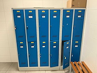 Overtoom lockerkast (3x) - afbeelding 2 van  4