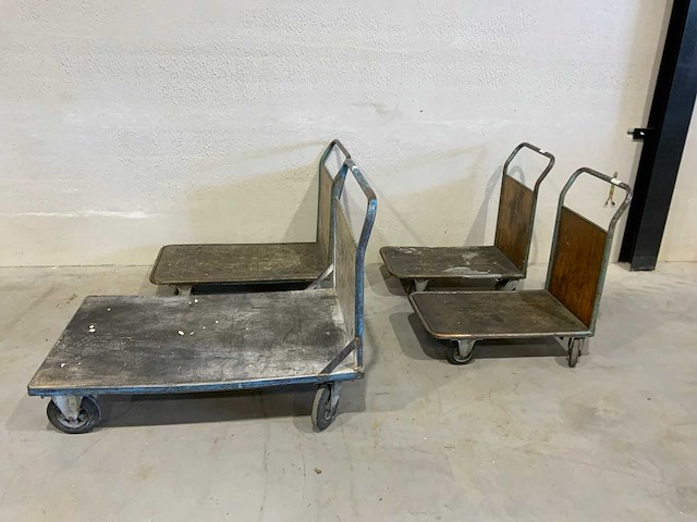 Overtoom magazijnwagen (4x) - afbeelding 2 van  6
